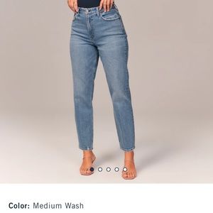 Abercrombie and Fitch Mom Jeans